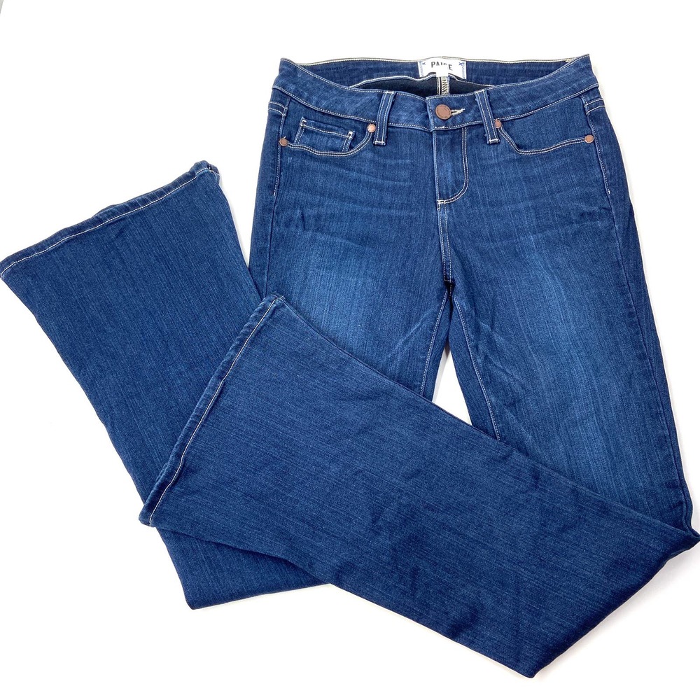PAIGE Blue Flare & Wide Leg Jeans